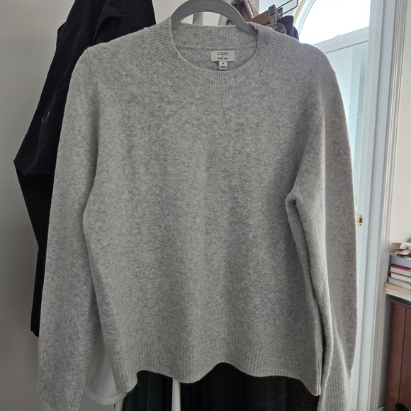 J. Crew Sweaters - J. Crew Women's Heather Gray Crewneck Sweater